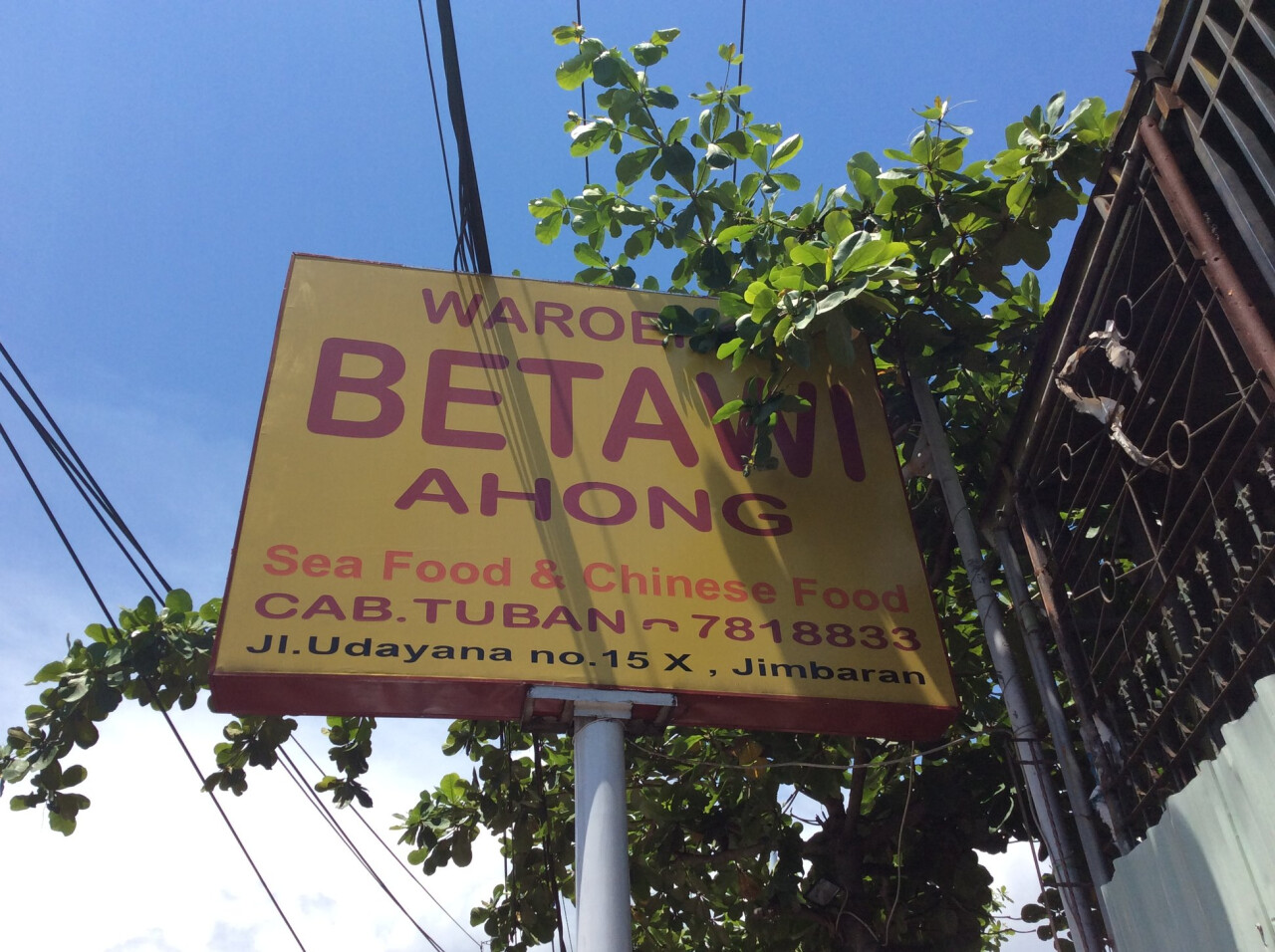 Waroeng Betawi Ahong