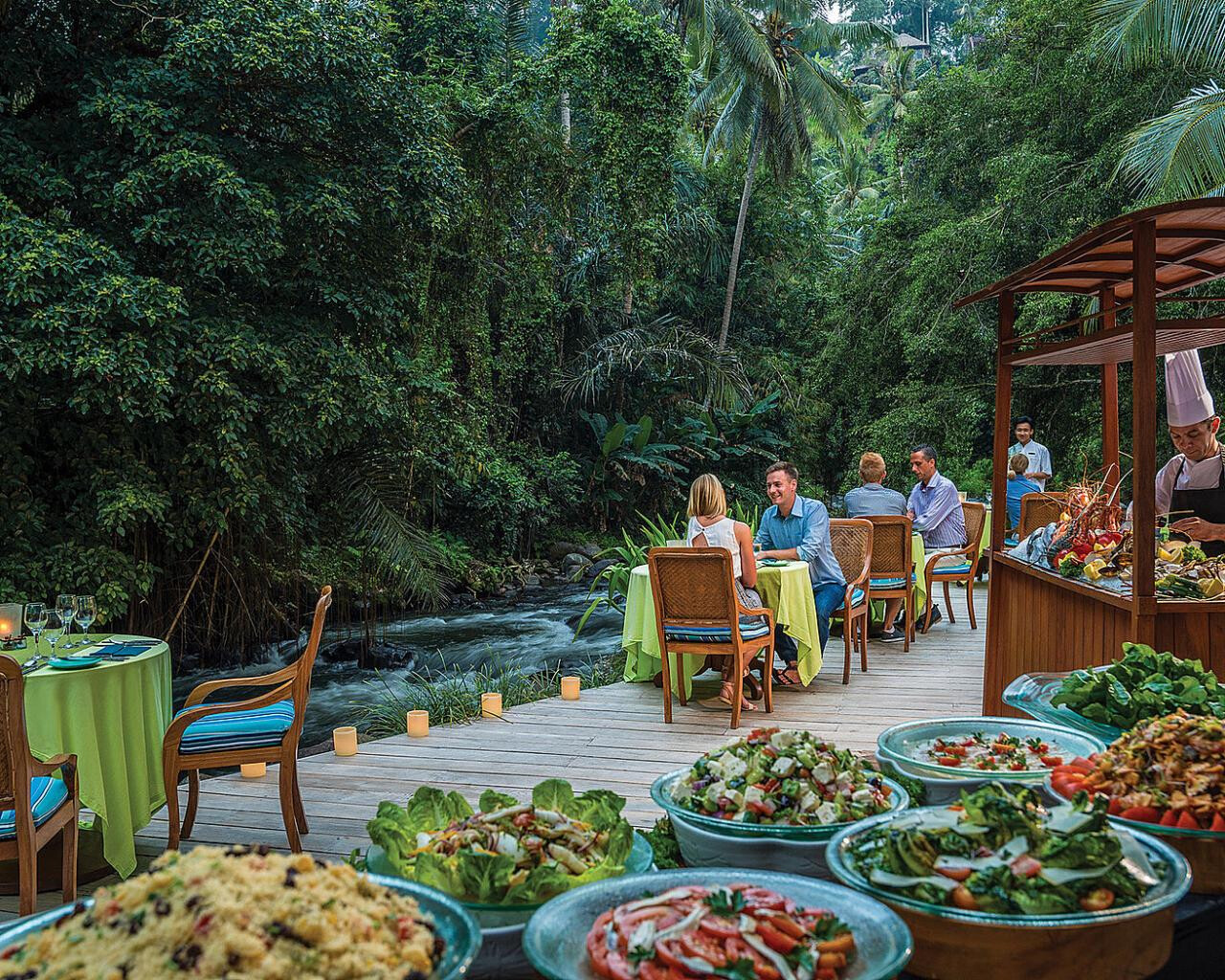 Riverside cafe