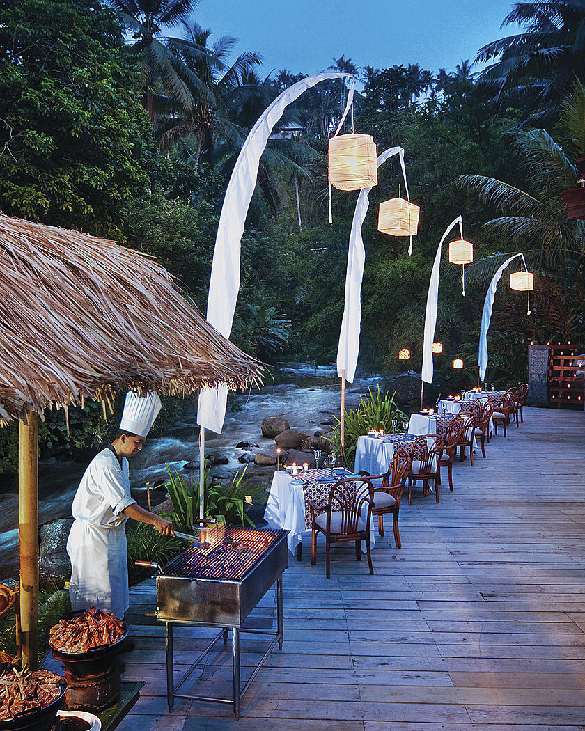 Riverside cafe