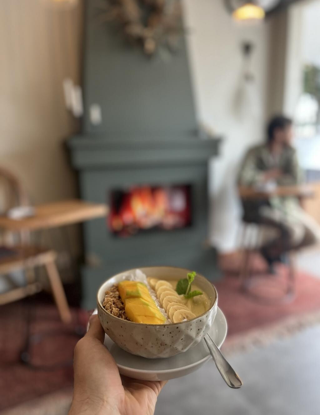 Winter cafe