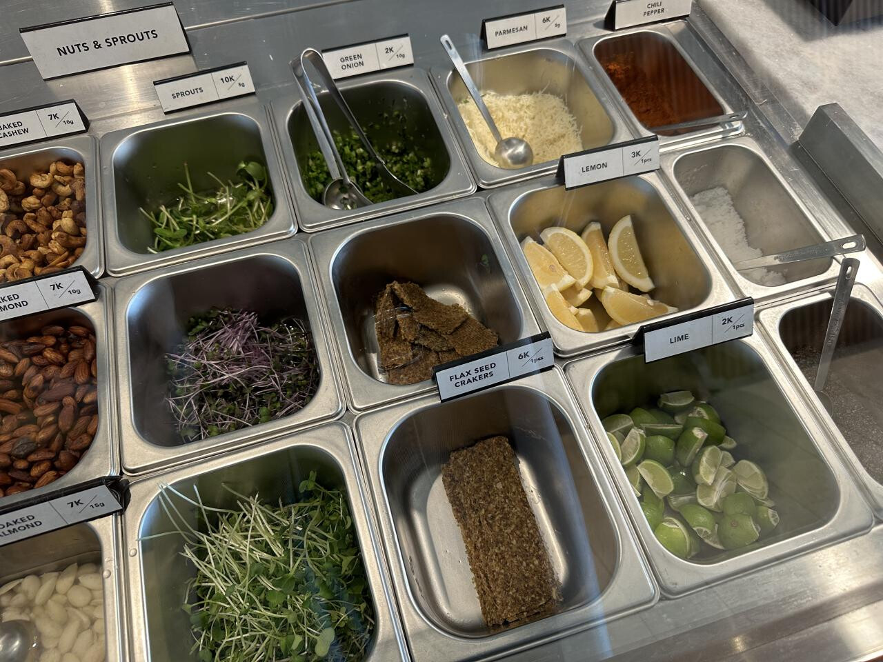 Organics. Salad and Bowl Bar