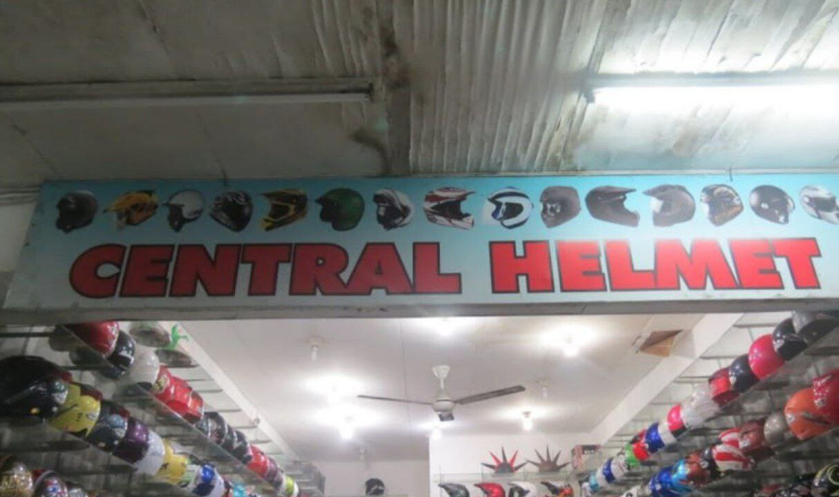 Сentral helmet handicraft