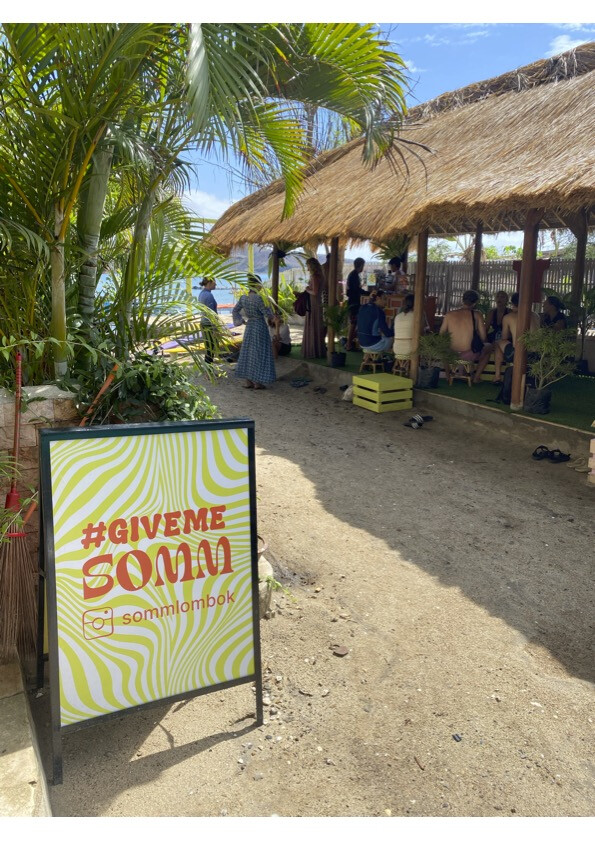 SOMM Surf Cafe Gerupuk, Lombok