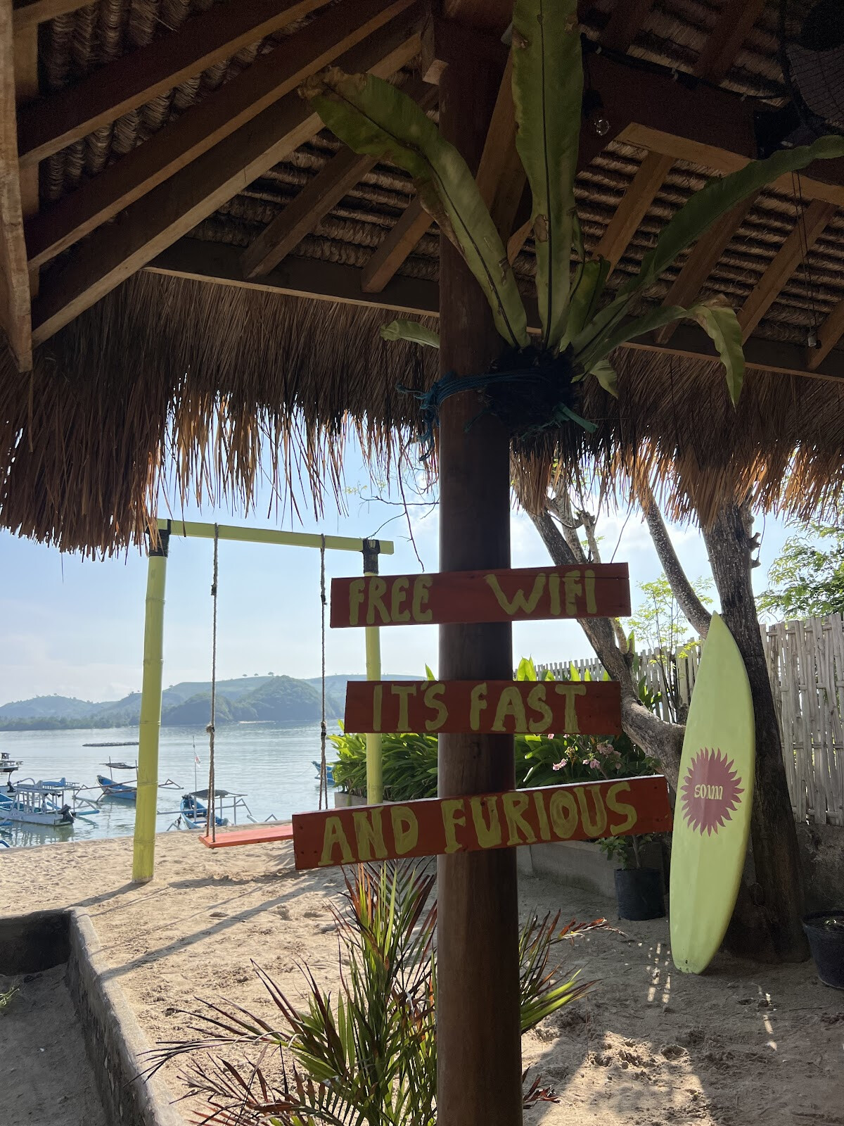 SOMM Surf Cafe Gerupuk, Lombok