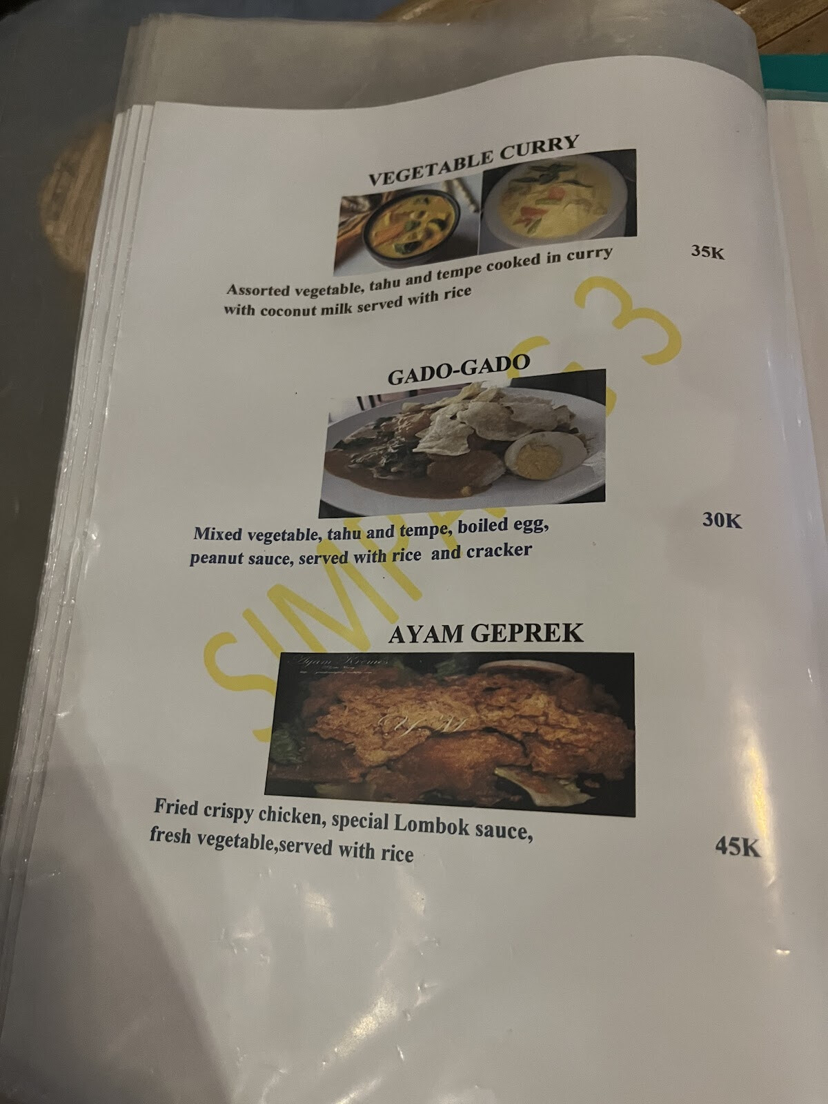 Simpang 3 warung