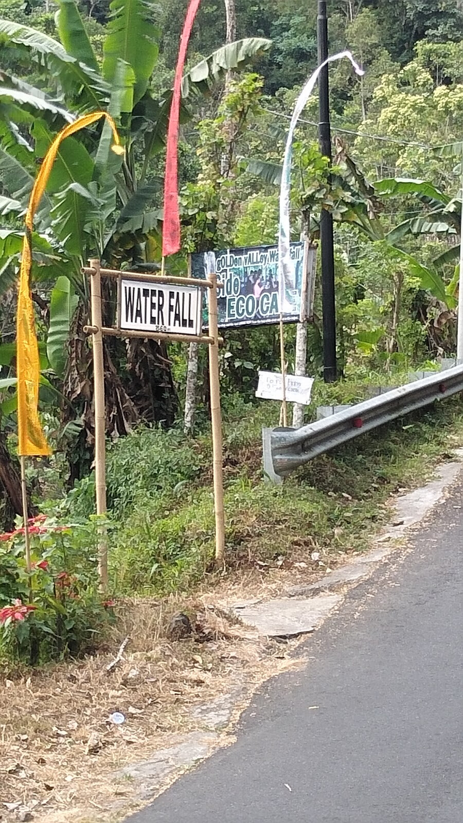 Access To Golden Valley water fall