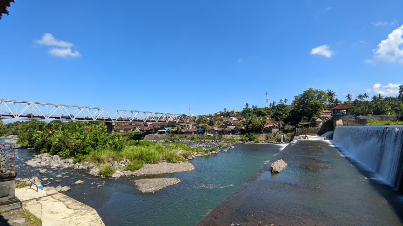 Водопад Tirai Air Terjun Tukad Unda