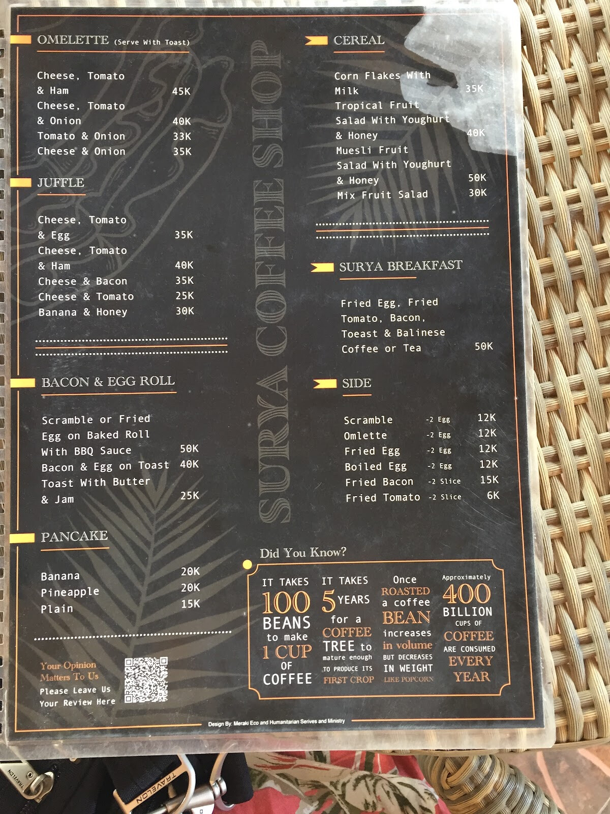 Surya Coffee shop