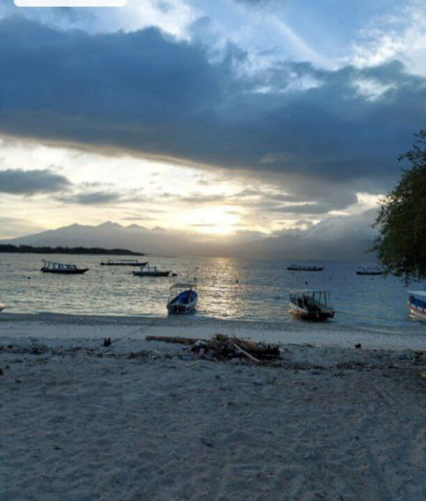 Пляж на Gili Trawangan