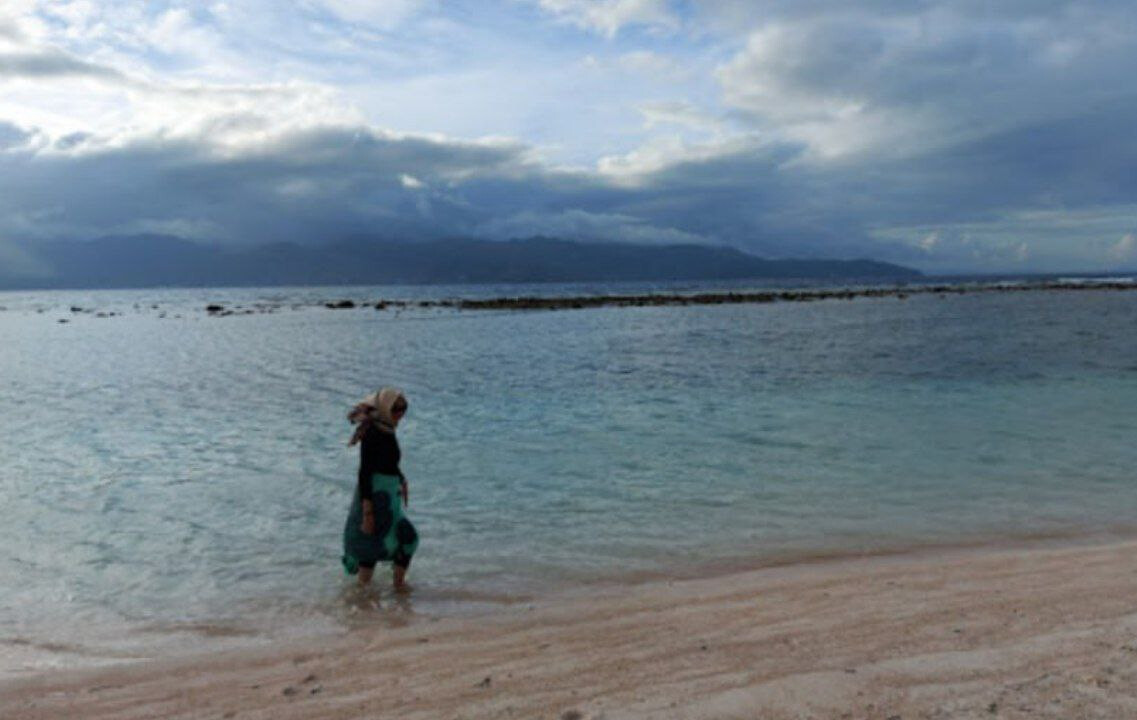 Пляж на Gili Trawangan