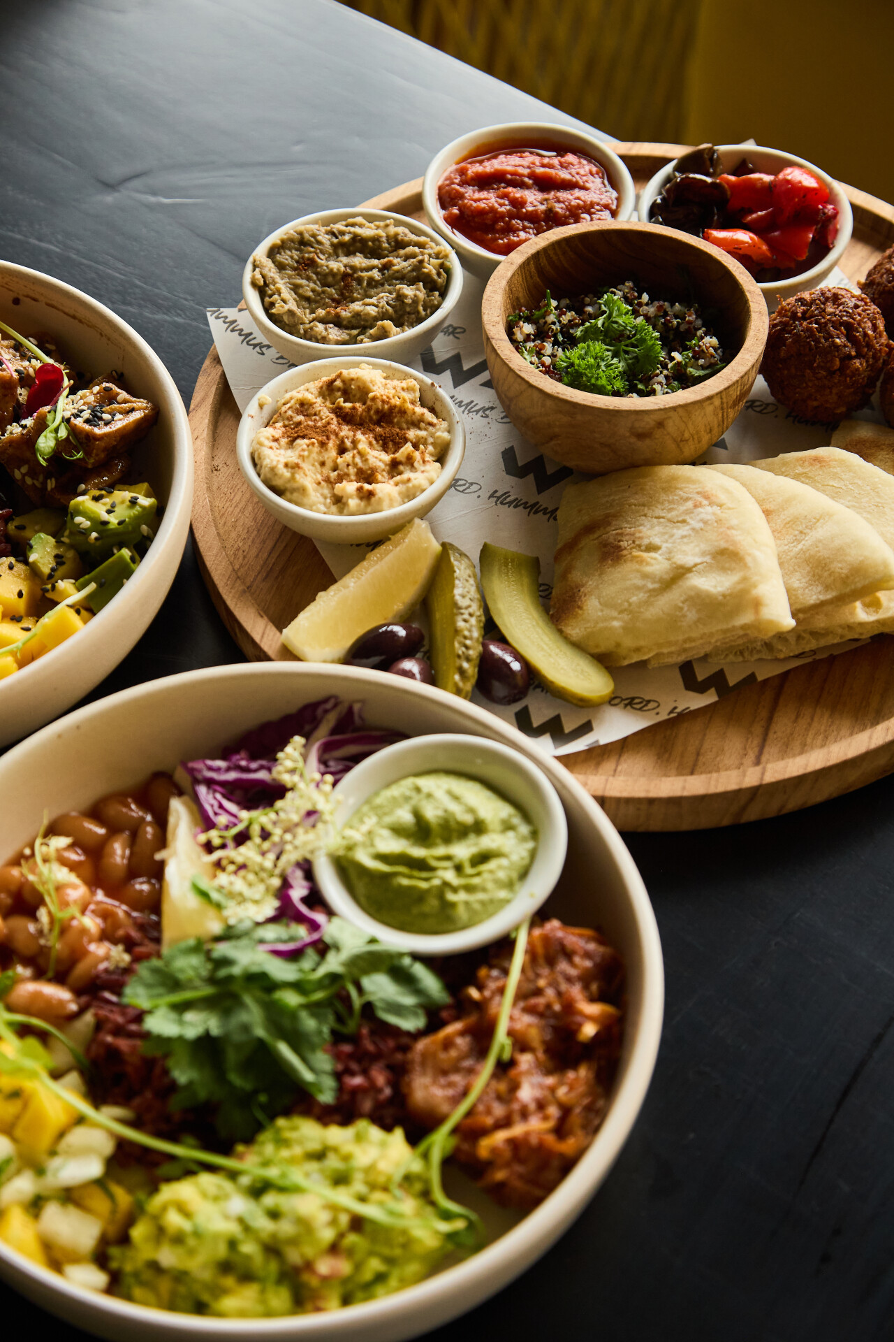 Word. Hummus Bar