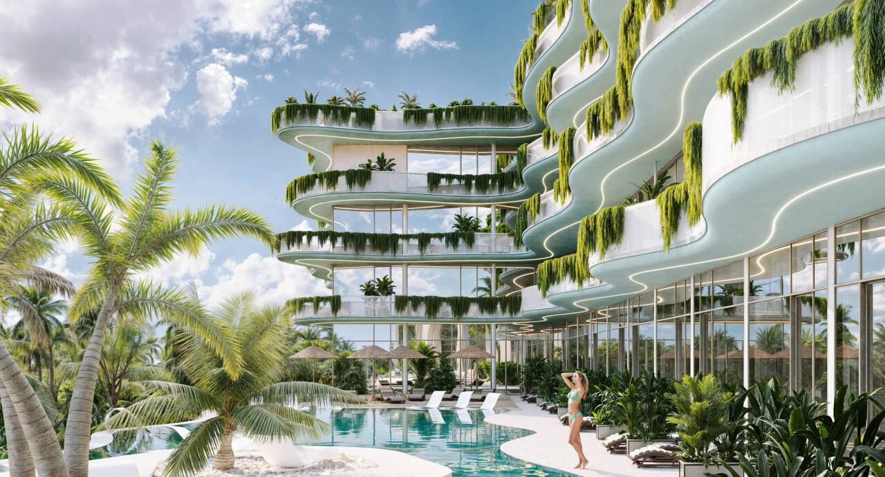 Апартаменты новые Пандава 31м² 1 спальня
