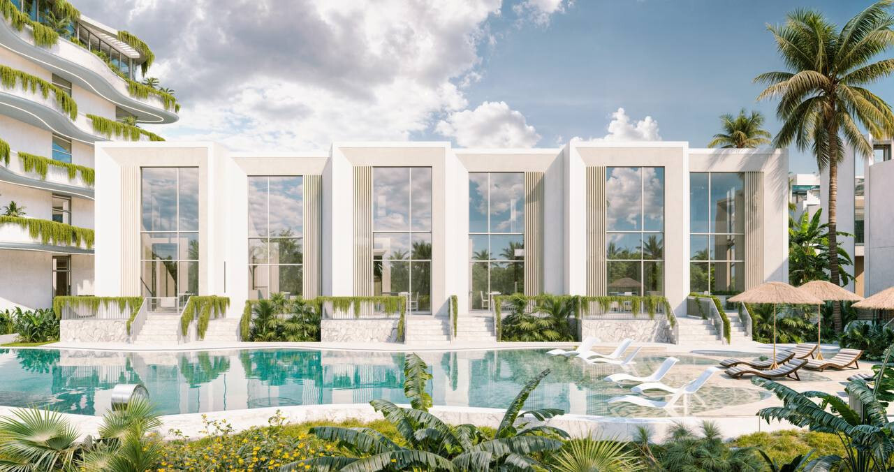 Вилла шикарная Пандава 65м² 1 спальня
