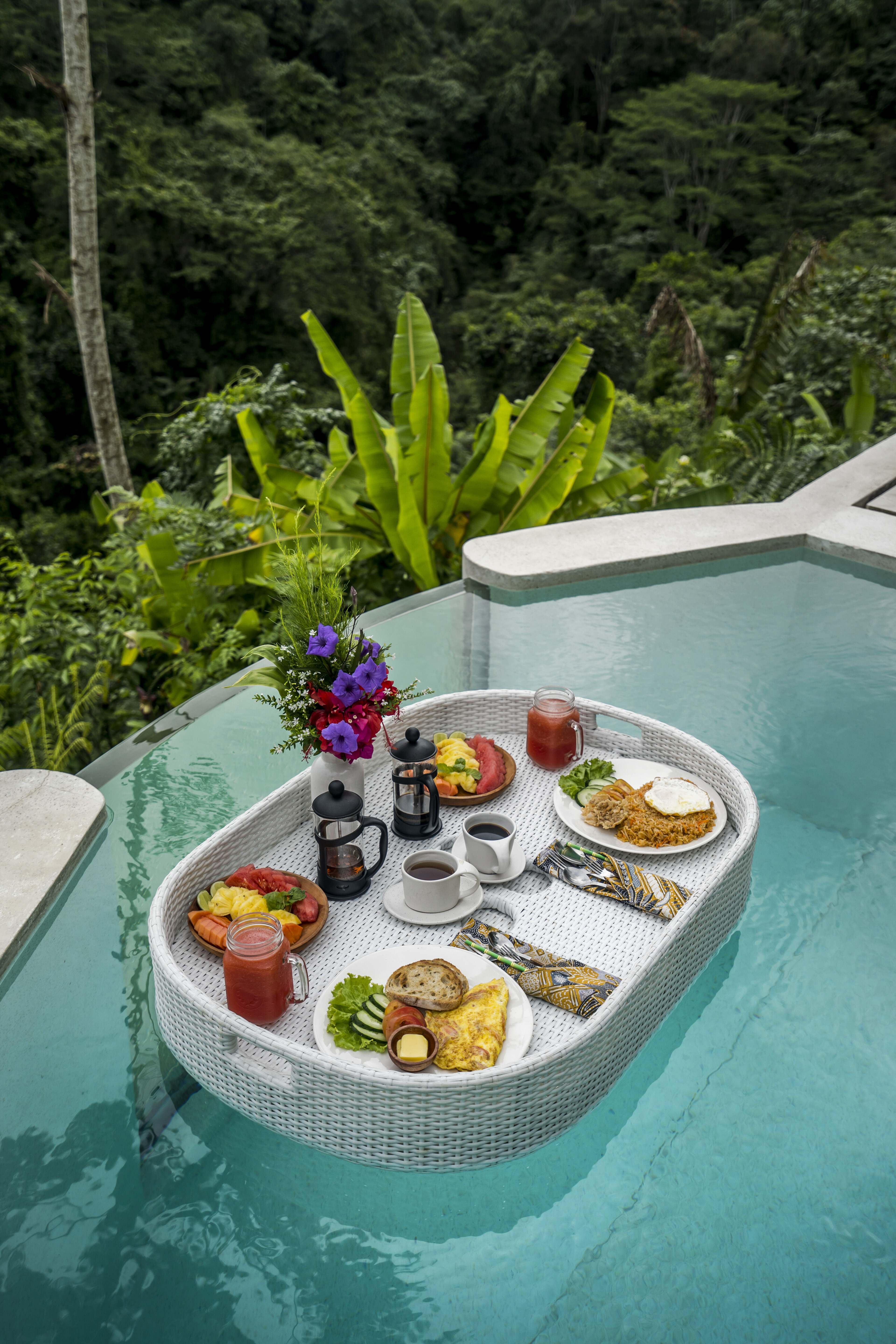 Отель bubble Убуд 8м² 1 спальня