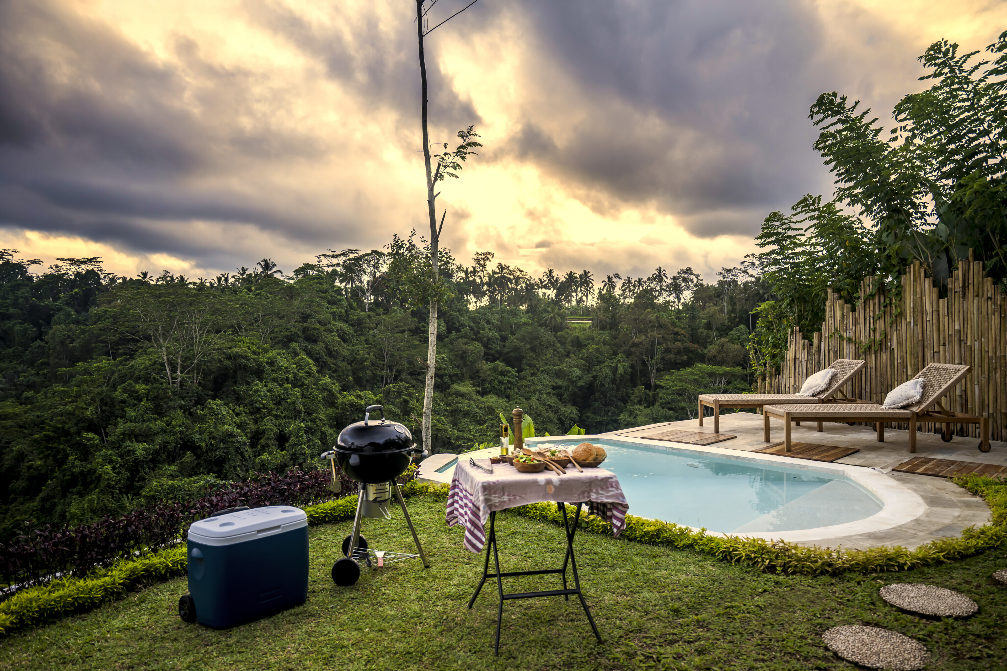 Отель bubble Убуд 8м² 1 спальня