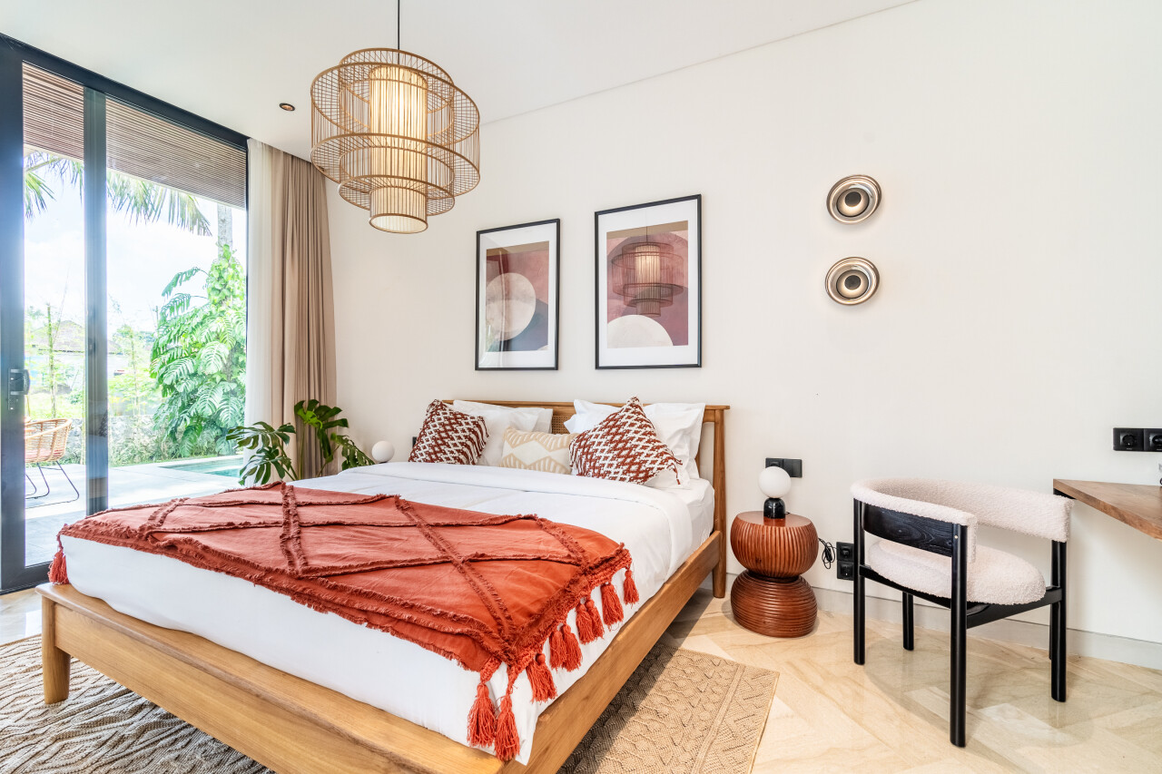 Вилла в 8 минутах от центра Убуд 150м² 3 спальни