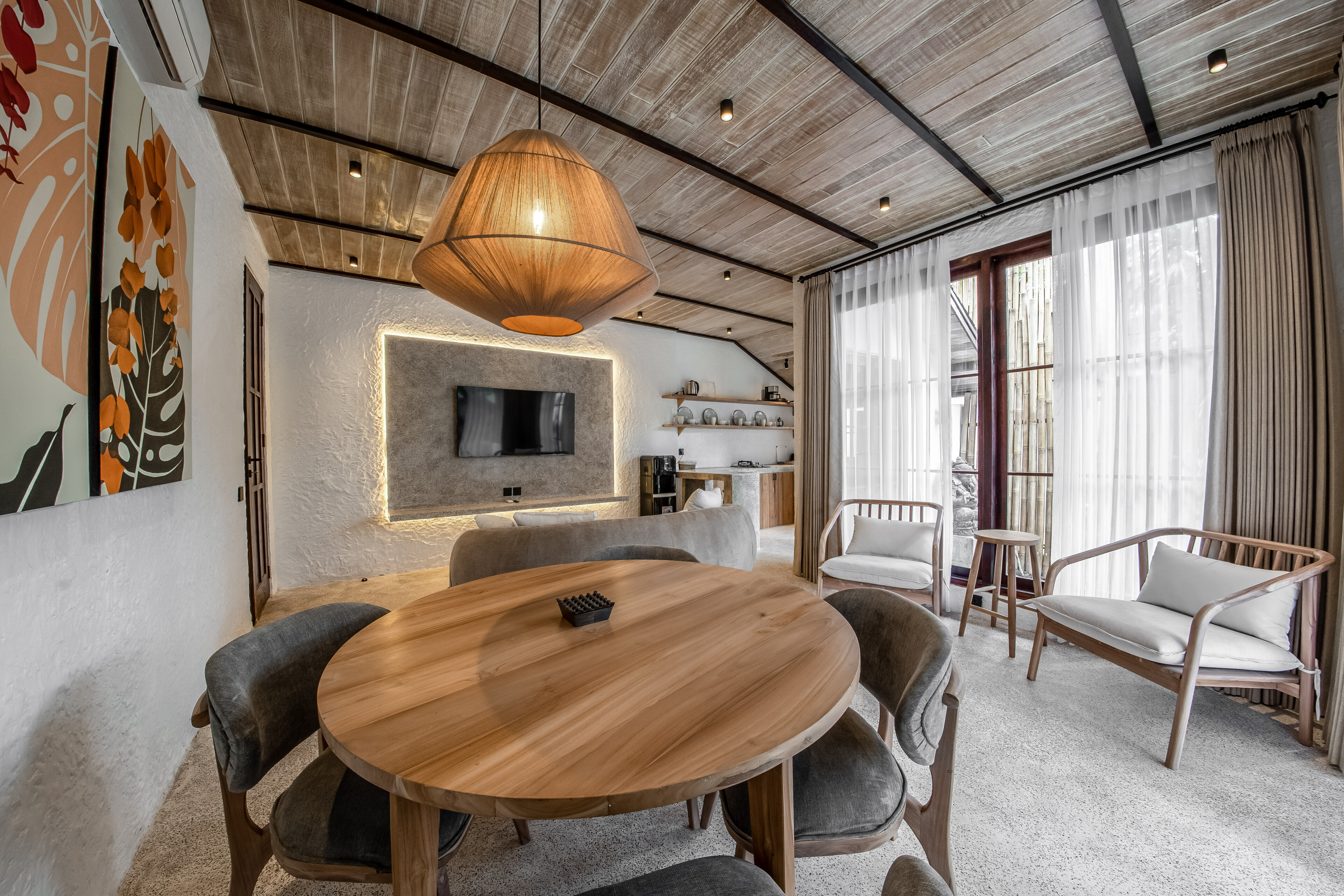 Вилла для семейного отдыха, просторная и уютная. Убуд 2 спальни