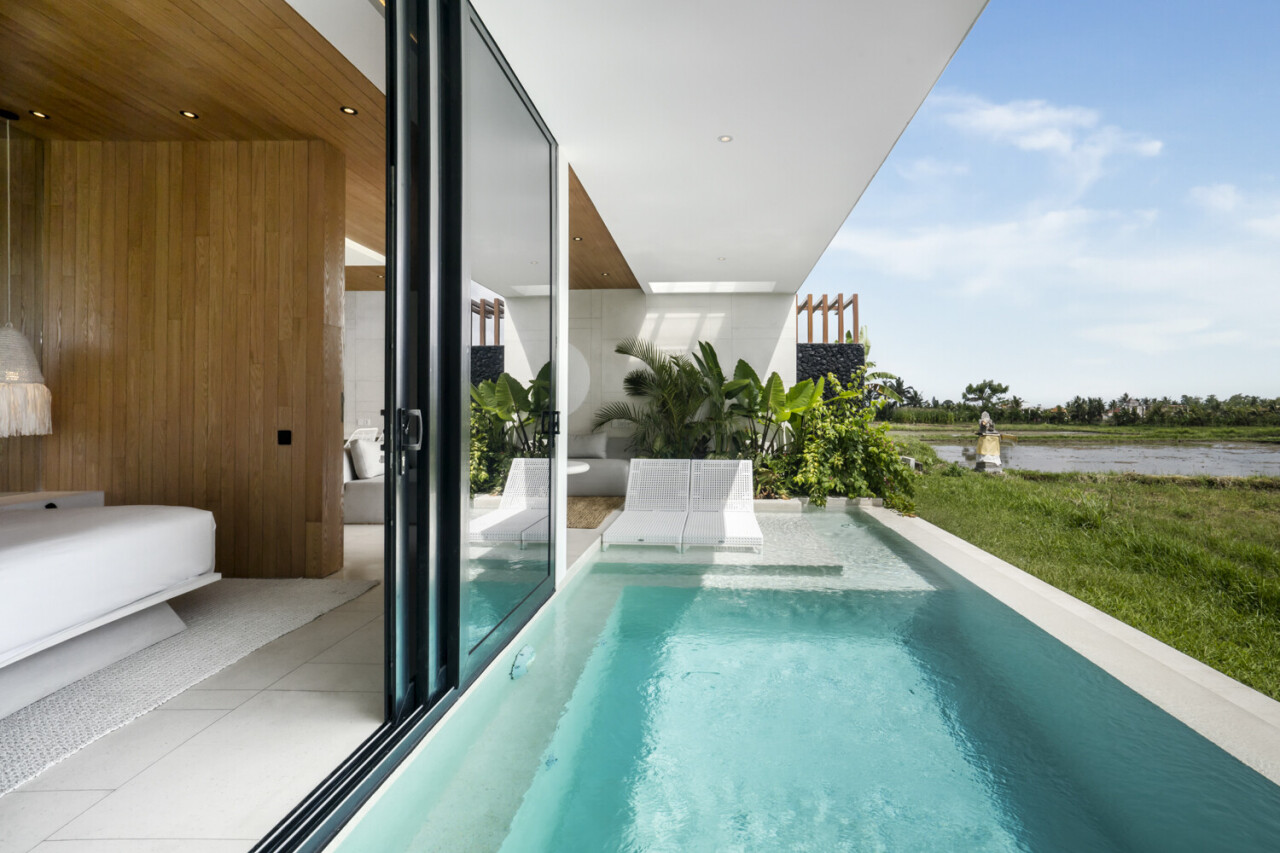 Вилла в рисовых террасах Убуд 100м² 1 спальня