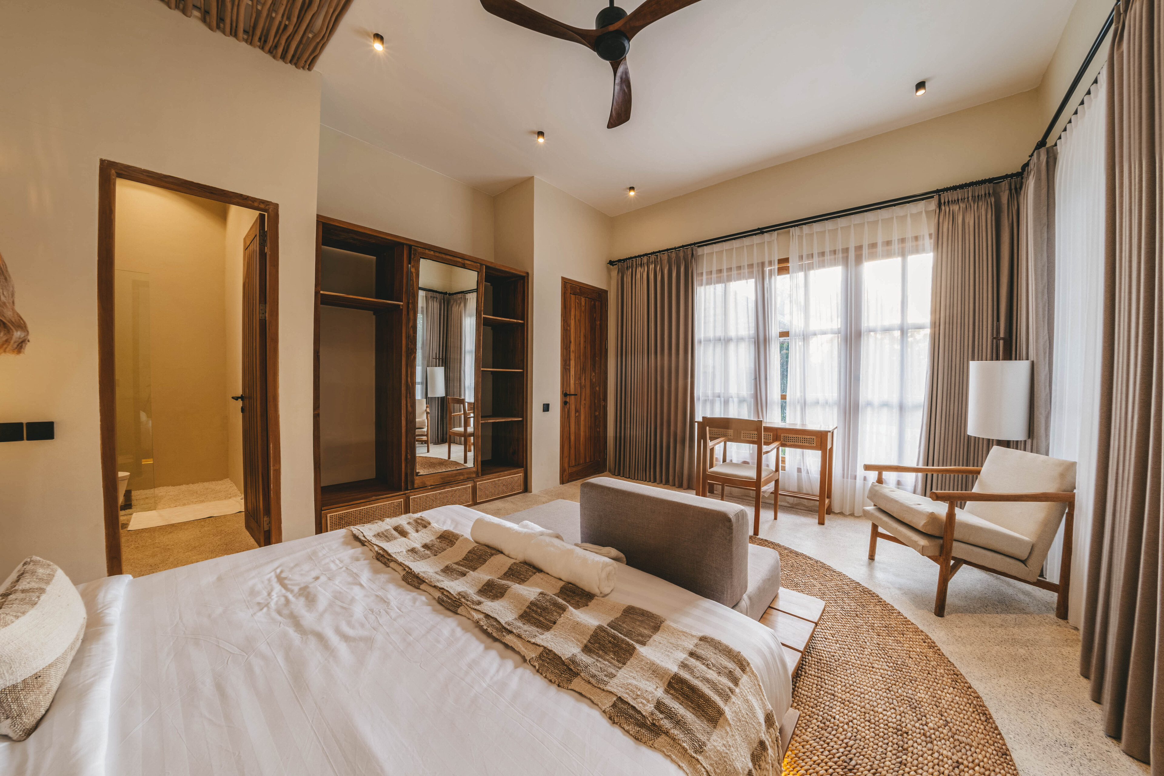 Вилла ,расположенная в уединенном и тихом месте. Убуд 2 спальни