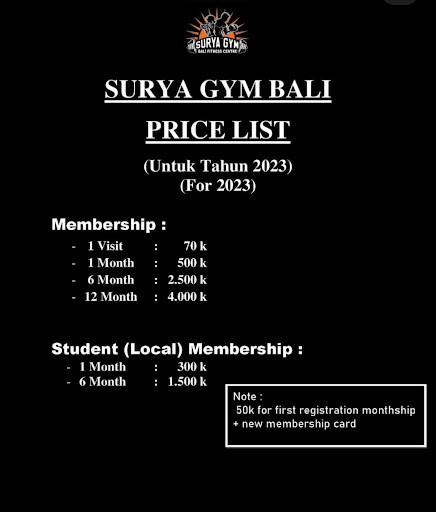 Surya Gym Bali