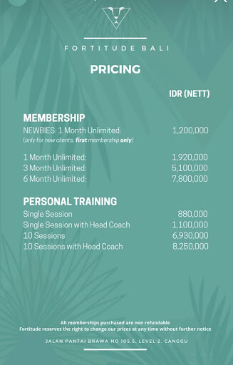 Fortitude Bali