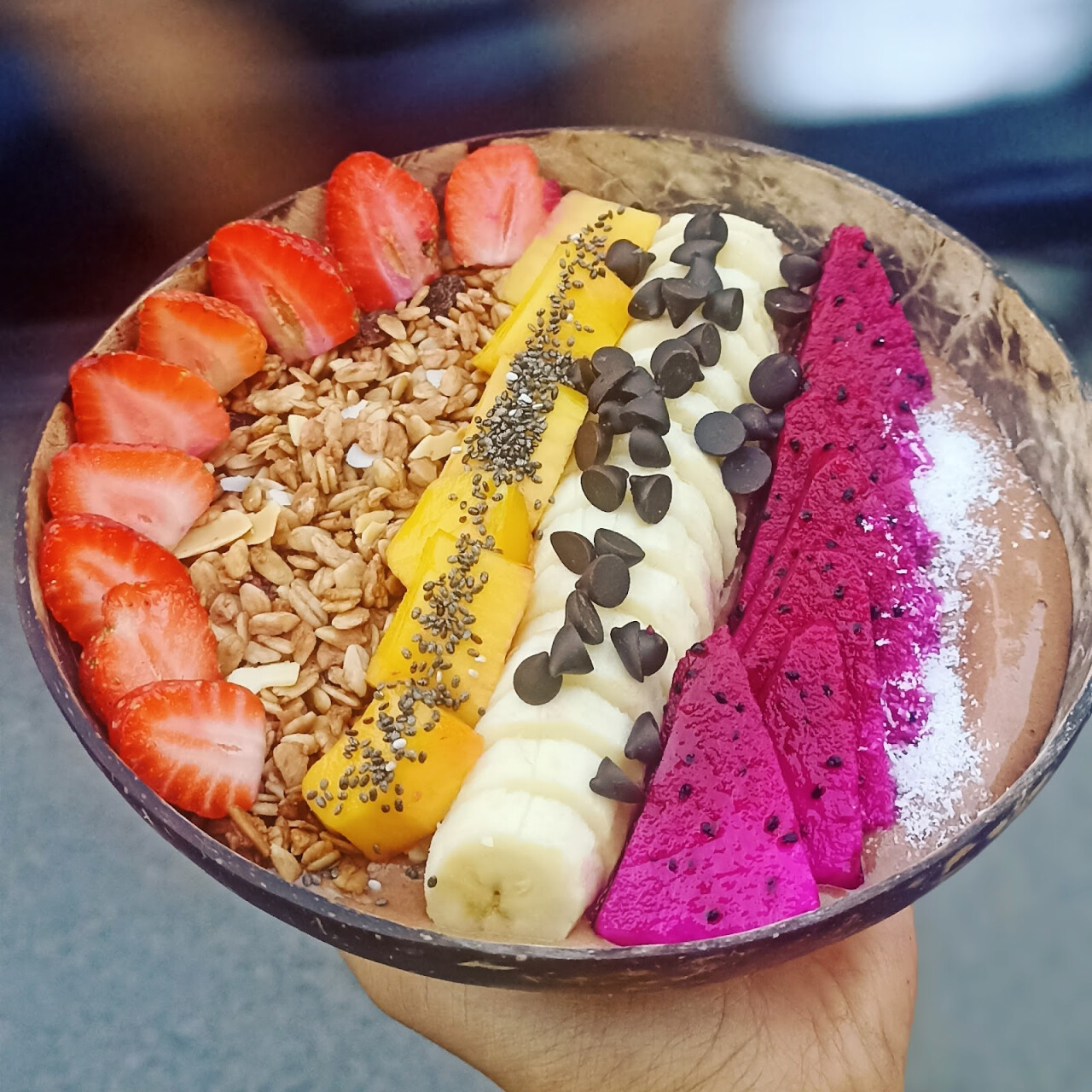 Lucky smoothie bowl