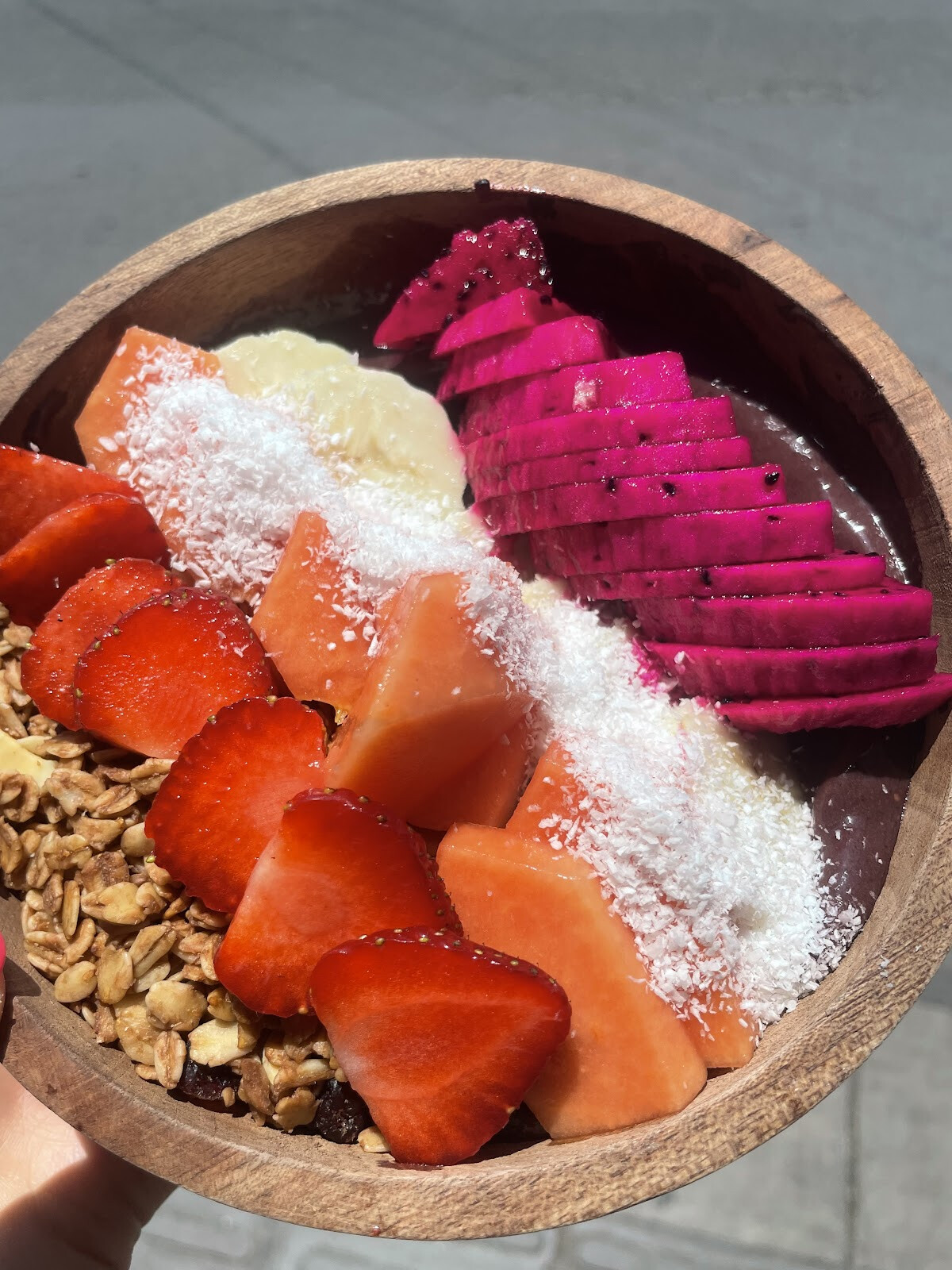 Lucky smoothie bowl