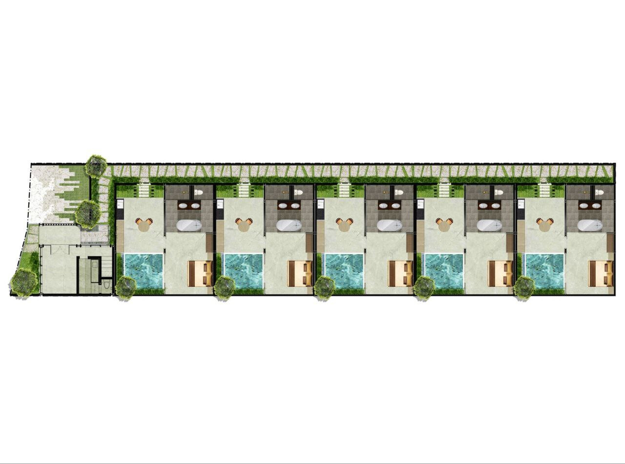 Отель вилла-отель, 5 юнитов, инвестиция Семиньяк 500м² 4 и более спален