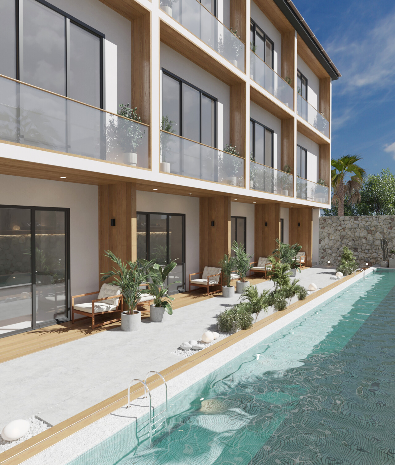Апартаменты ubud central oasis Убуд 23м² 1 спальня