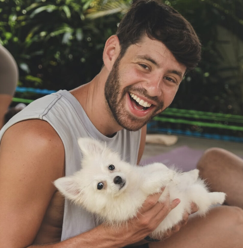 Happy Puppy Yoga Ubud