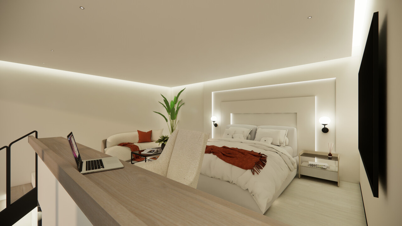 Апартаменты kanti suites, лофт Чангу 52м² 1 спальня