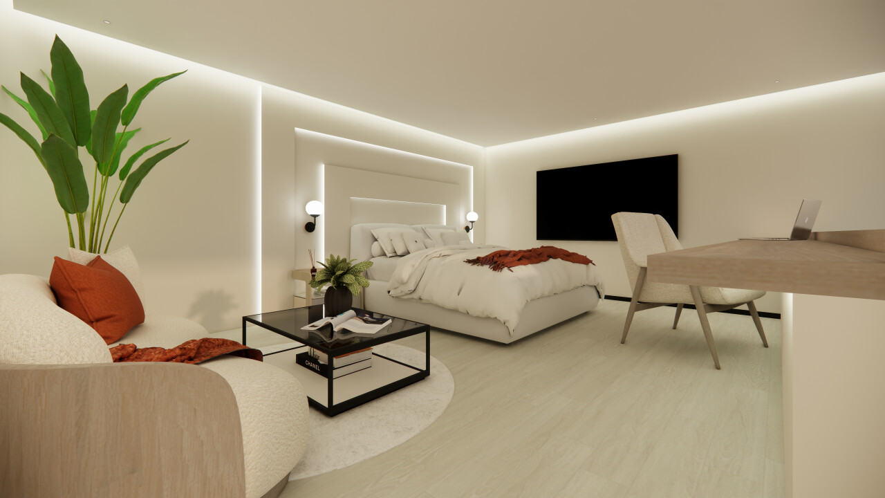 Апартаменты kanti suites, лофт Чангу 52м² 1 спальня