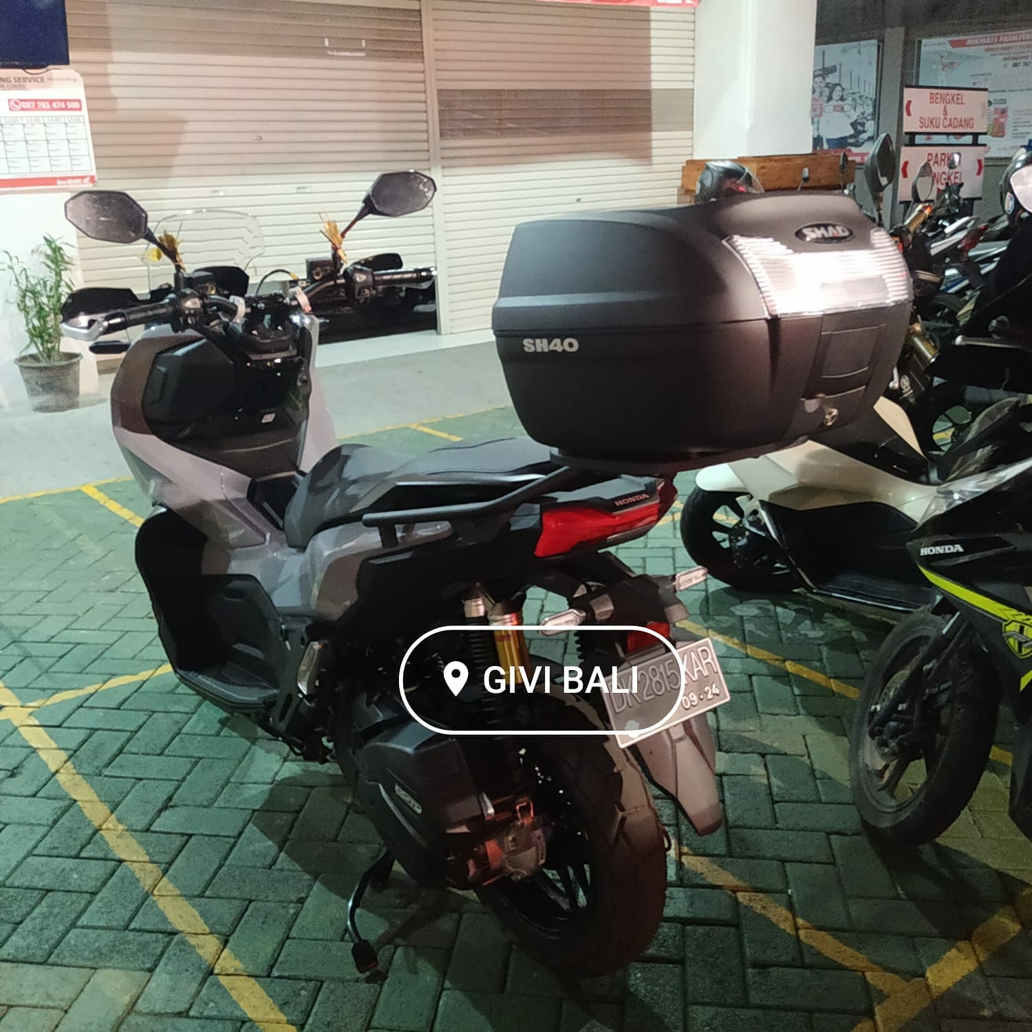 MASDEN MOTOCASE BOX MOTOR GIVI & SHAD Bali