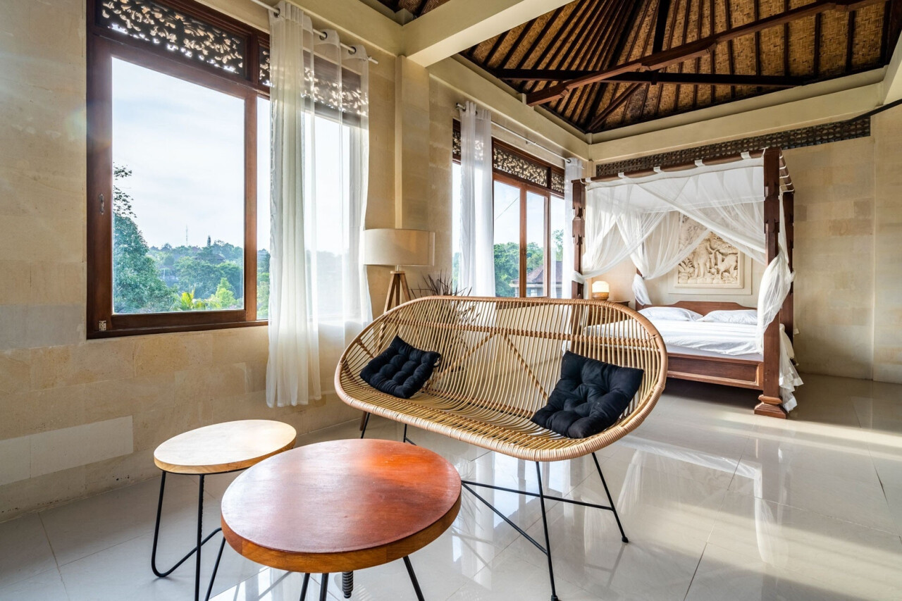 Вилла ubud 3 Убуд 1 спальня