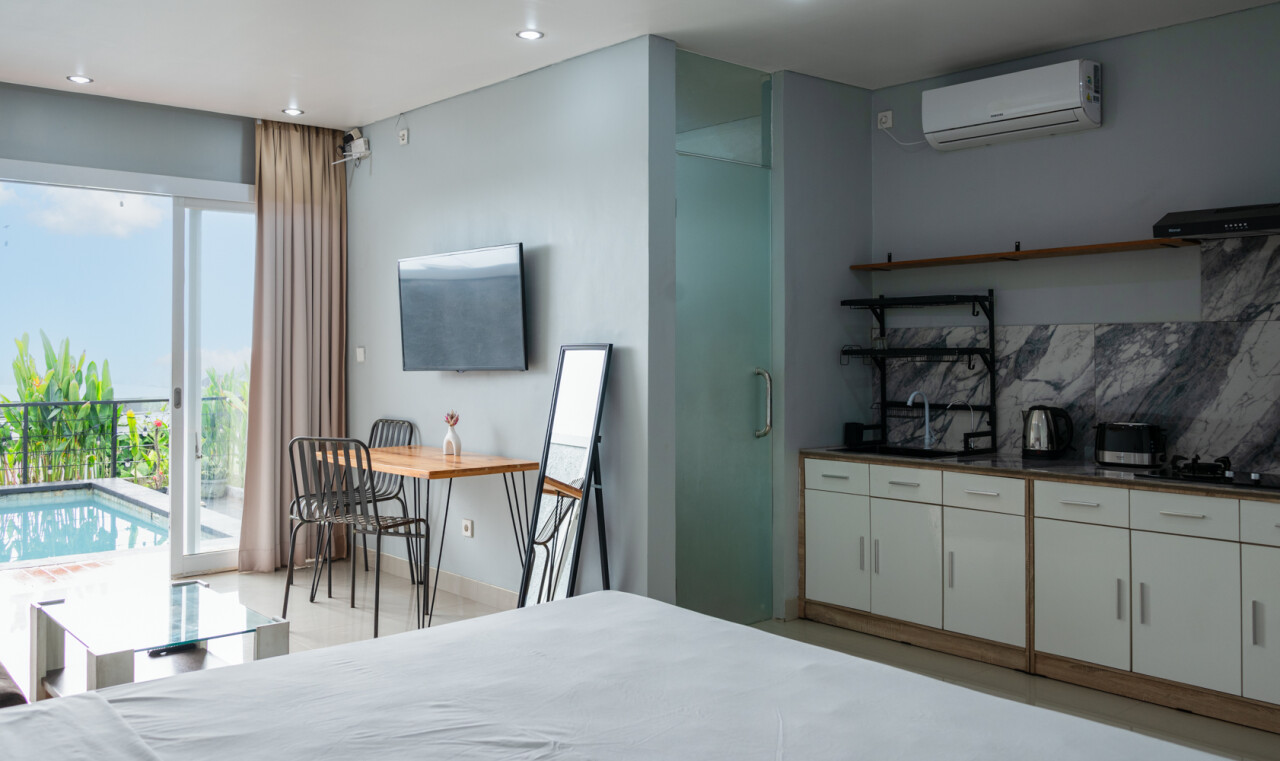 Вилла villa loft paradise Беноа (нуса дуа) 40м² 1 спальня