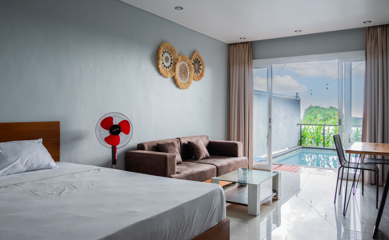 Вилла villa loft paradise Беноа (нуса дуа) 40м² 1 спальня