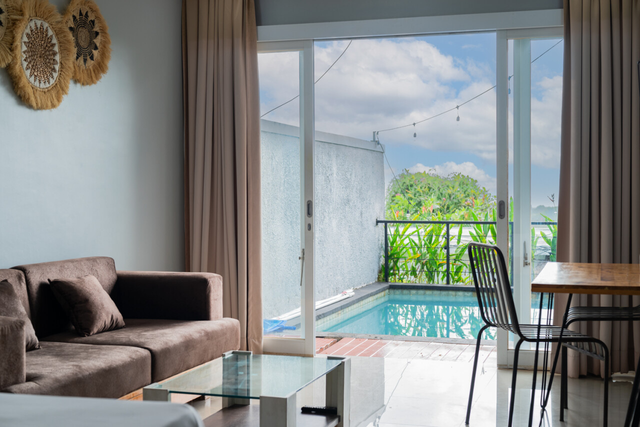 Вилла villa loft paradise Беноа (нуса дуа) 40м² 1 спальня
