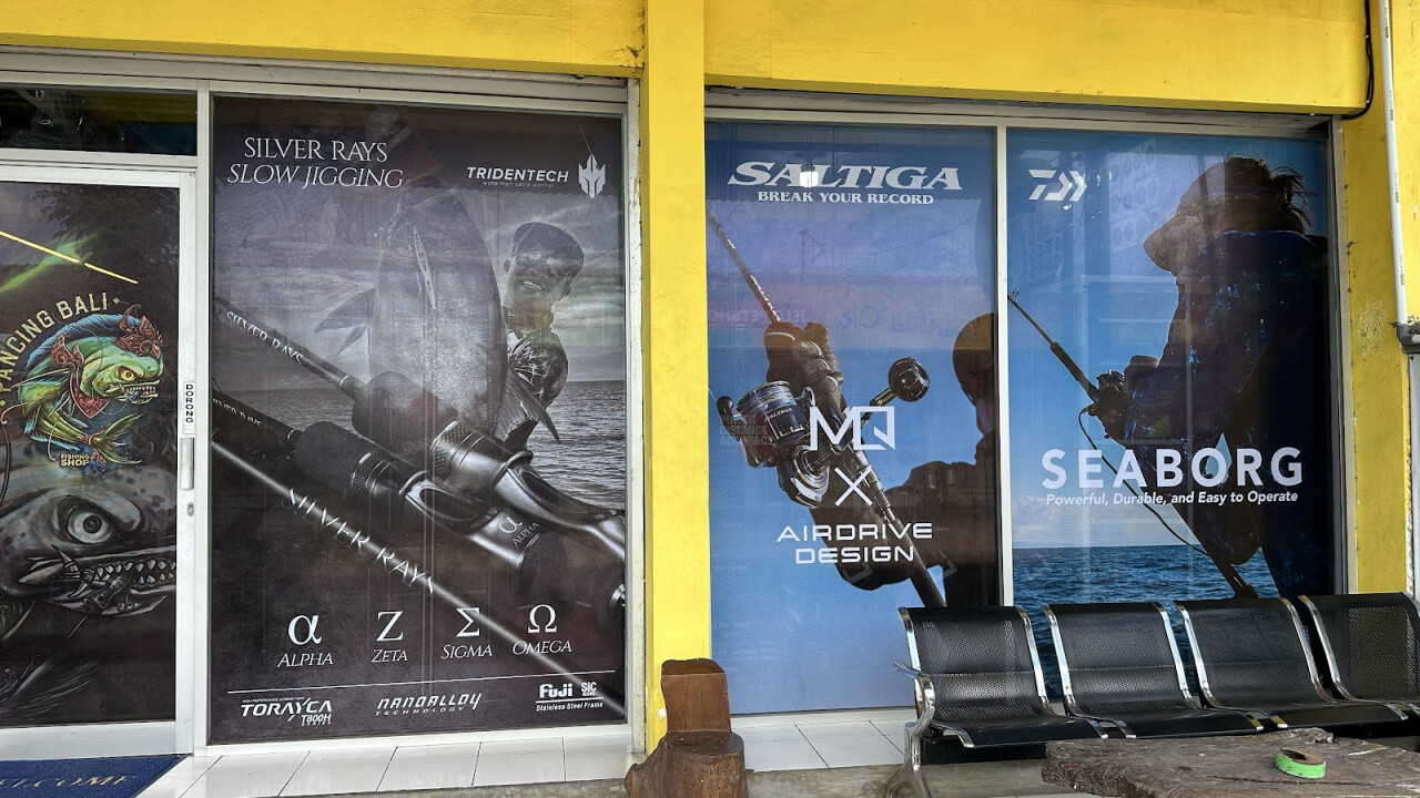 Pancing Bali fishing shop