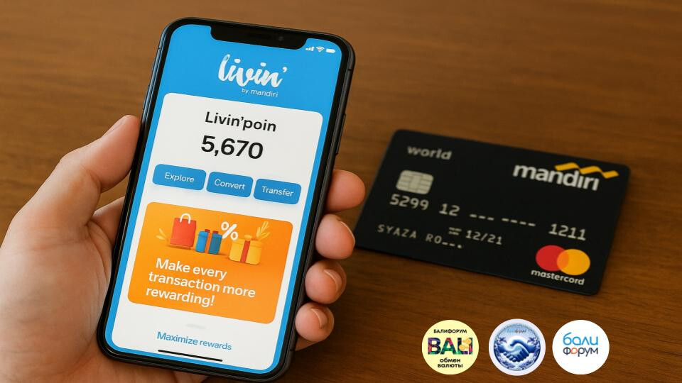 Livin’poin: программа лояльности для клиентов Bank Mandiri