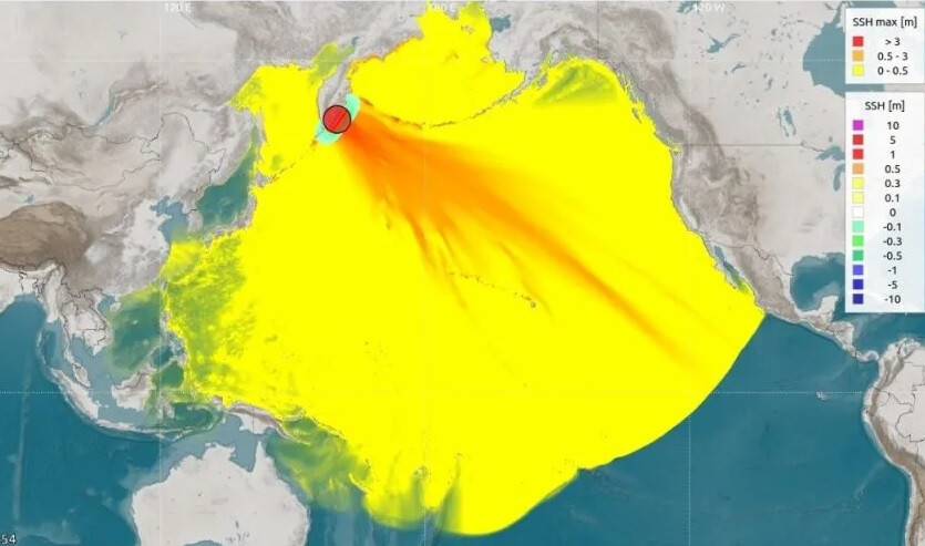 После землетрясения в России небольшое цунами достигло Индонезии