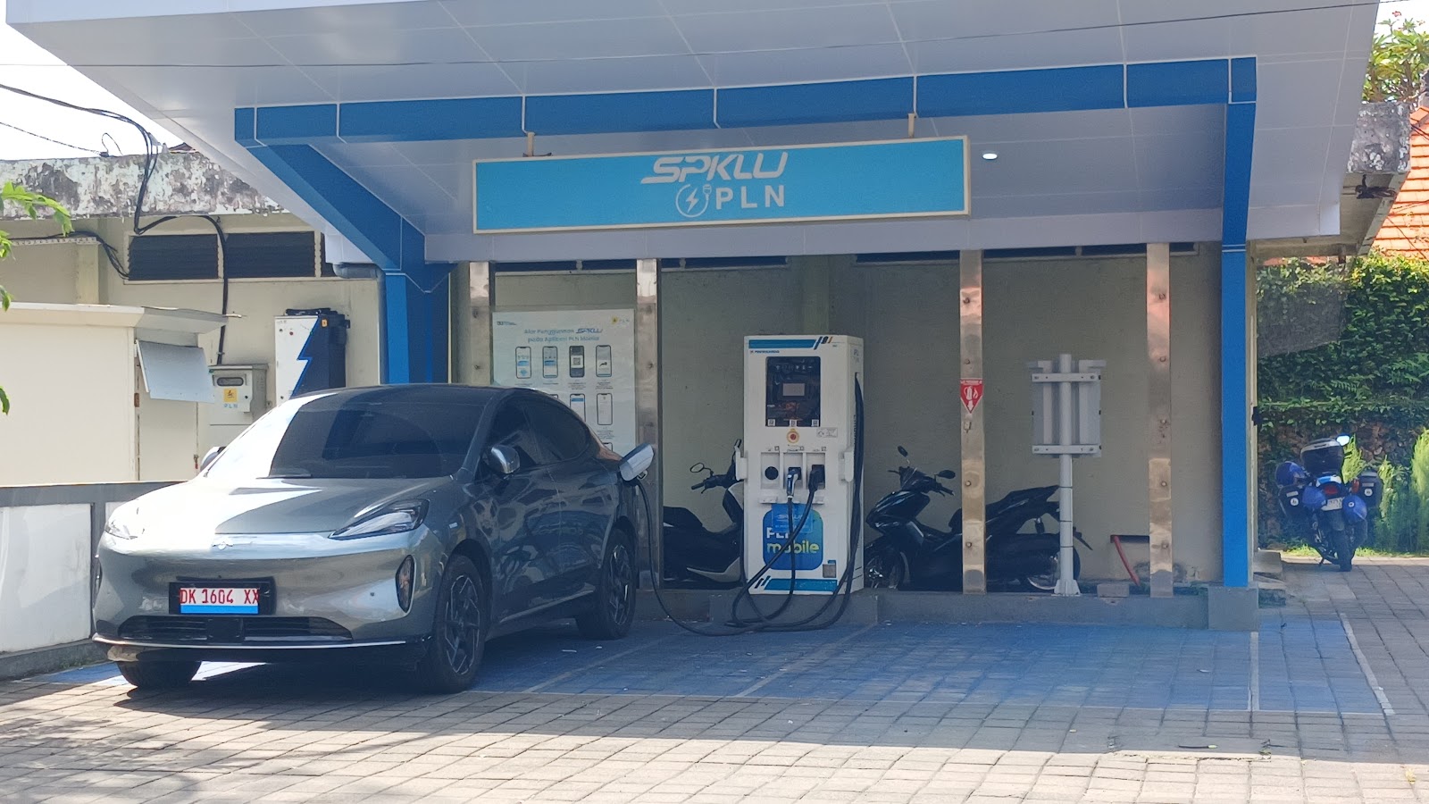 SPKLU Charging Station Danau Poso