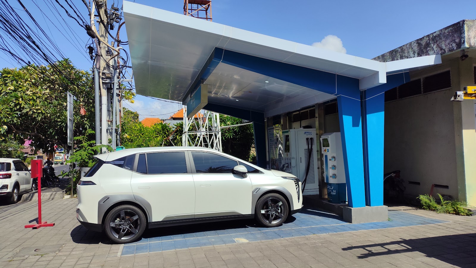 SPKLU Charging Station Danau Poso