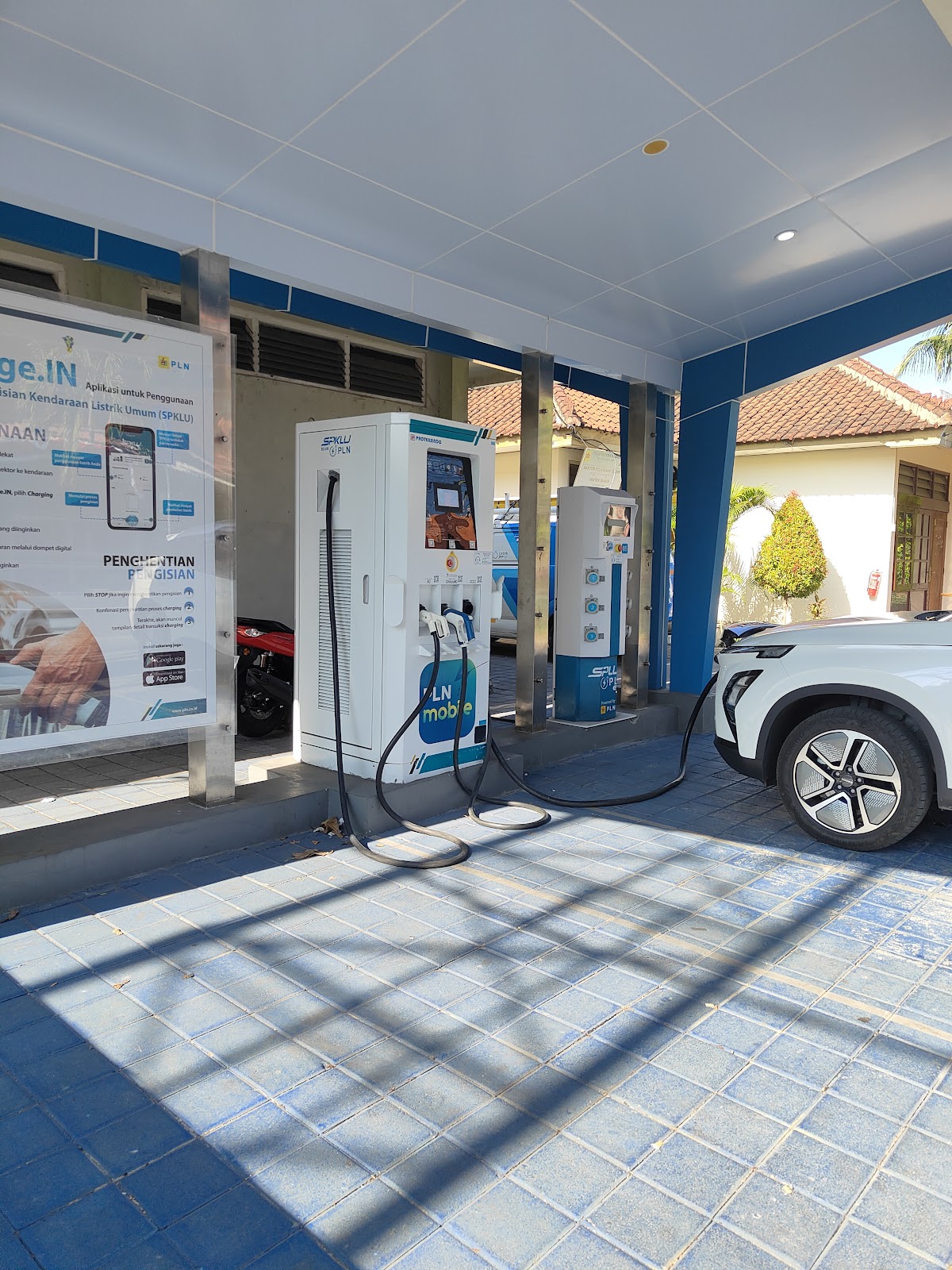 SPKLU Charging Station Danau Poso