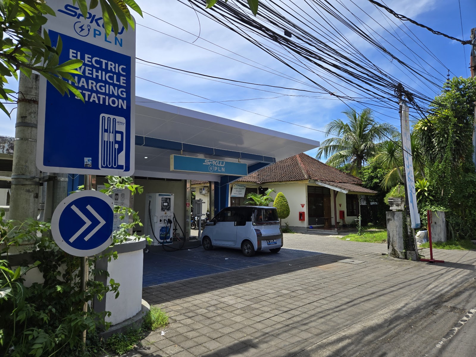 SPKLU Charging Station Danau Poso