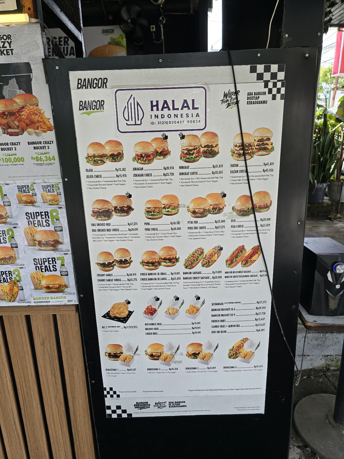 Burger Bangor Kedonganan
