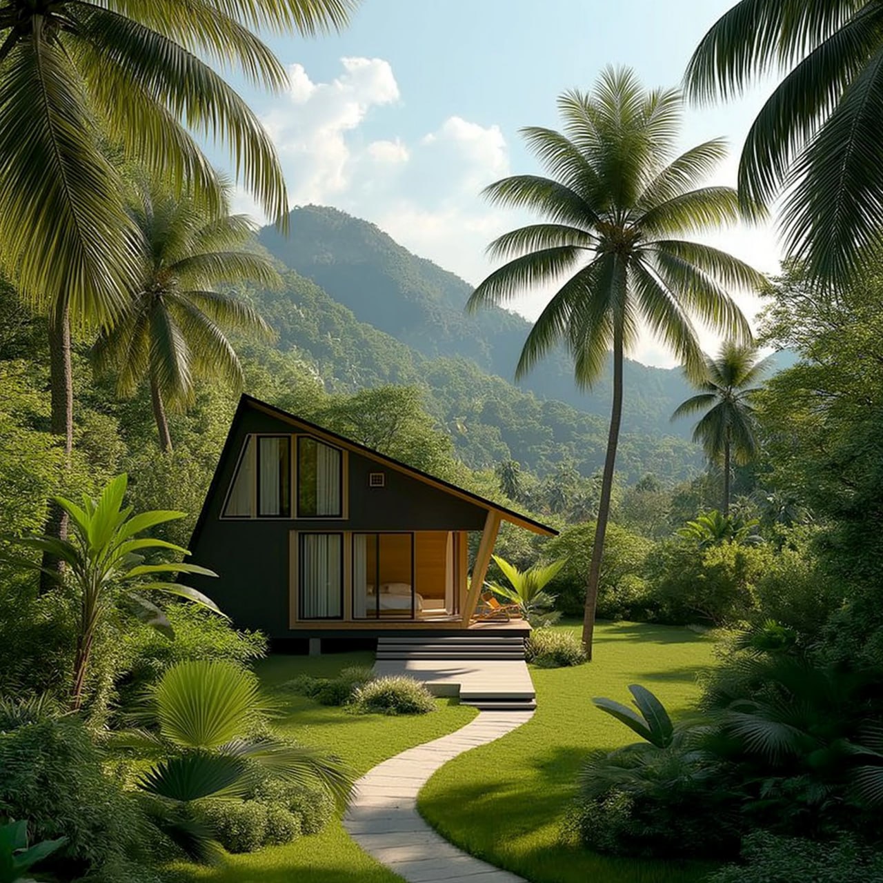 Вилла nomad breath: homes Унгасан 35м² 1 спальня