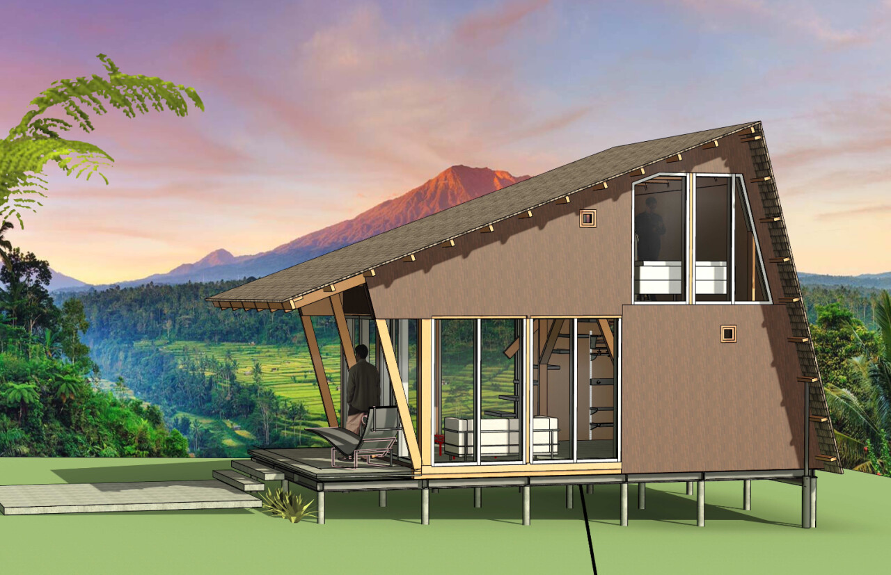 Вилла nomad breath: homes Унгасан 35м² 1 спальня