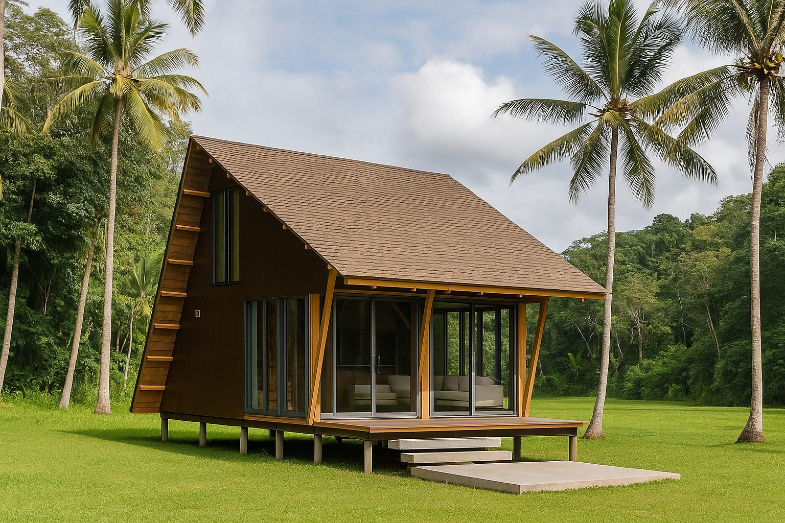 Вилла nomad breath: homes Унгасан 35м² 1 спальня