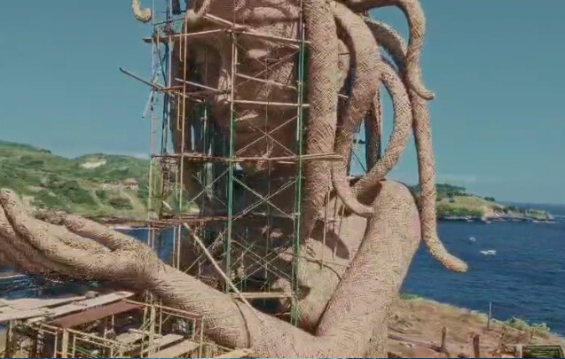 Статуя «Королева Осьминогов» - новая легенда Нуса-Пениды