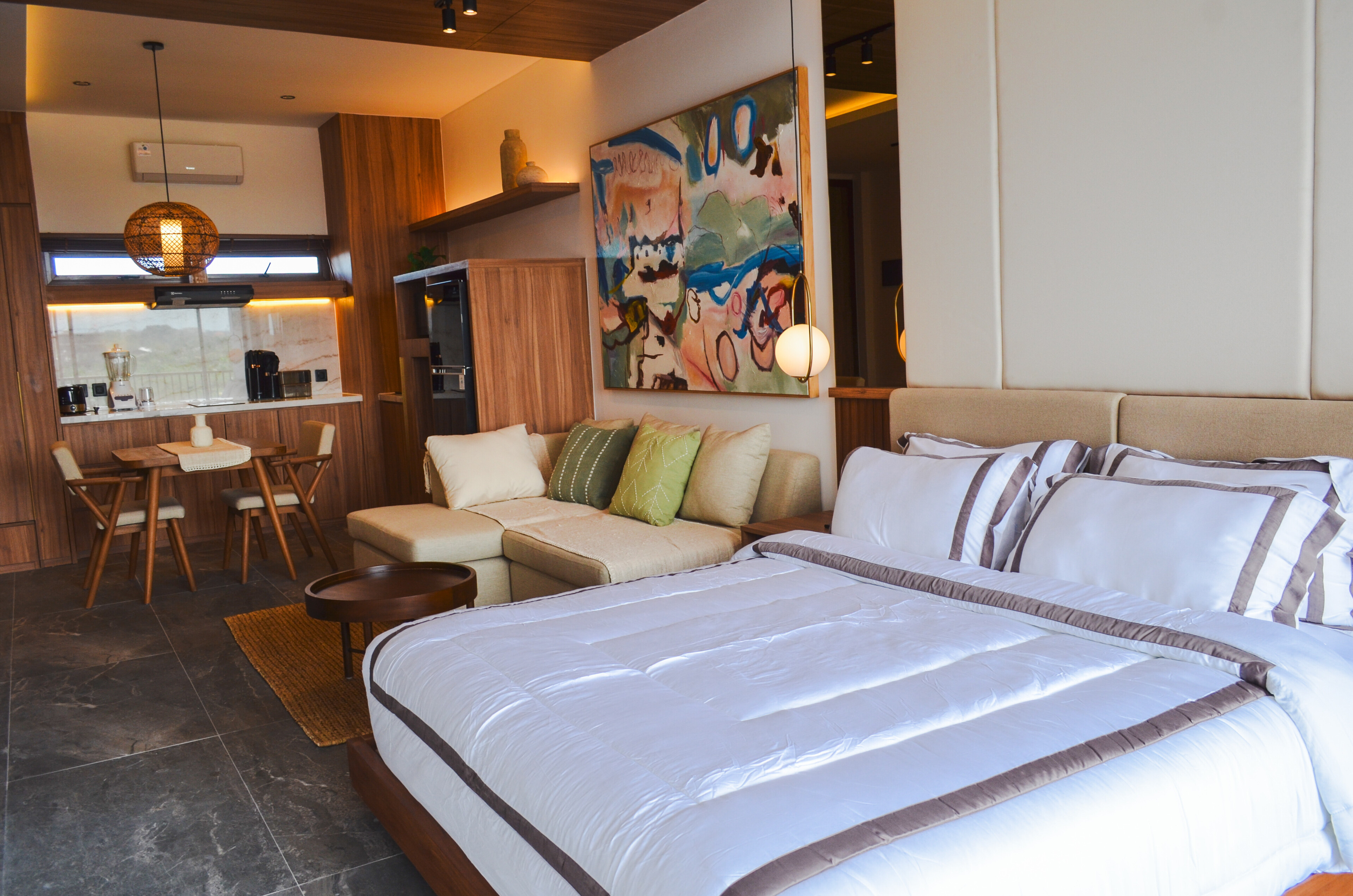 Апартаменты kammora living and villas - standard room Чангу 49м² 1 спальня